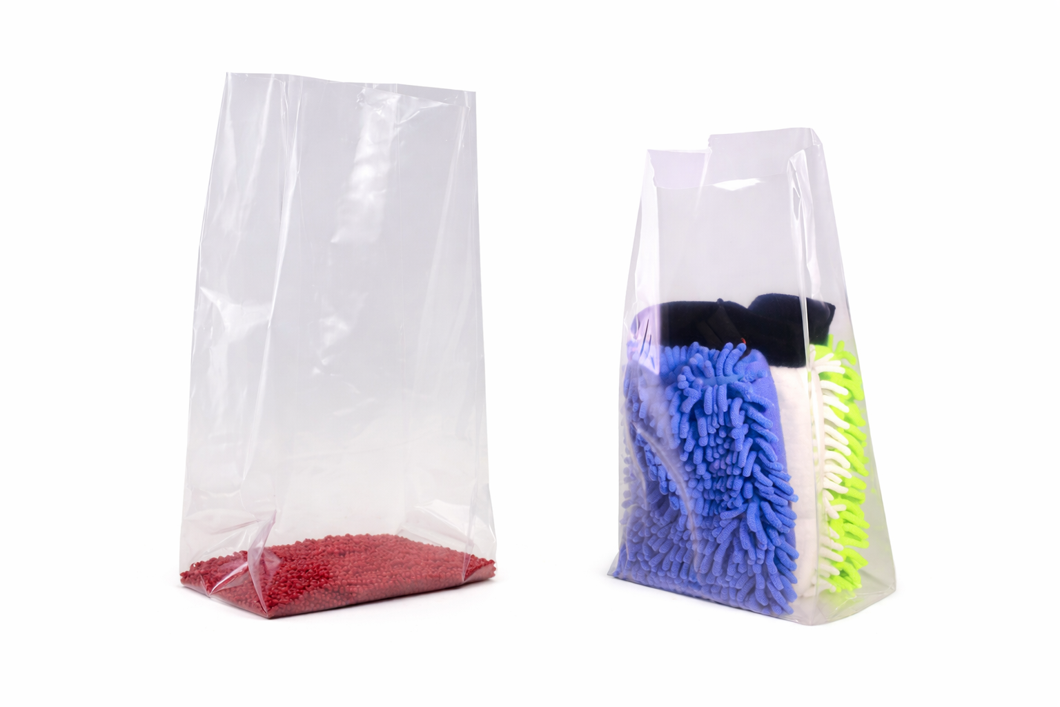 Bag 2 Robi 2 Mil Gusseted Bags | Storage-Ready Durable & Clear