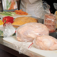 8" x 5" x 18" 1 Mil Gusseted Poly Bags