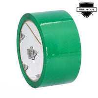 2" x 110 yds. 2 Mil Shield Green Acrylic Carton Sealing Tape
