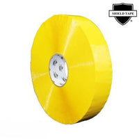 2" x 1,000 yds. 2 Mil Shield Yellow Machine Acrylic Carton Sealing Tape