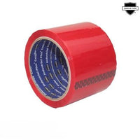 3" x 55 yds. 2 Mil Shield Red Acrylic Carton Sealing Tape