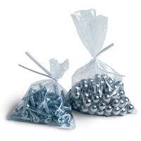 2" x 3" 6 Mil Flat Poly Bags