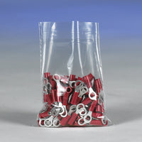4" x 14" 3 Mil Flat Poly Bags, 1000/CS
