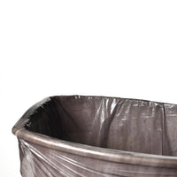 55 Gallon LLDPE Can Liners 22" x 14" x 58" 1 Mil Bags Black
