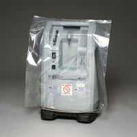 18" x 15" x 21" 1 Mil Gusseted Poly Bags & Equipment Cover on Rolls
