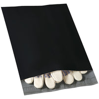 10" x 13" 2.5 Mil Black Poly Mailers