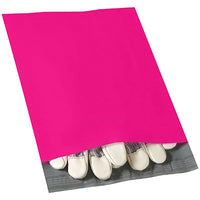 10" x 13" 2.5 Mil Pink Poly Mailers
