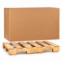 47.75" x 40" x 34" Corrugated Gaylord Outer Telescoping Box