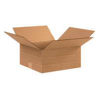 12.5" x 12.5" x 6" Corrugated Multi-Depth Boxes 4, 2"