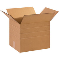 15" x 12" x 12" Corrugated Multi-Depth Boxes 10, 8, 6"