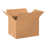 20" x 12" x 12" Corrugated Multi-Depth Boxes 10, 8, 6"