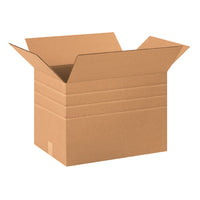 20" x 14" x 14" Corrugated Multi-Depth Boxes 12, 10, 8"