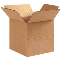 4" x 4" x 4" Corrugated Multi-Depth Boxes 2"