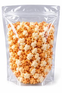 2 lb Clear Stand Up Pouches 4 Mil w/ Zip