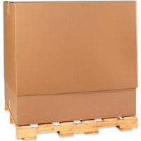 47.25" x 39.5" x 36" Corrugated Inner Telescoping Bottom Boxes
