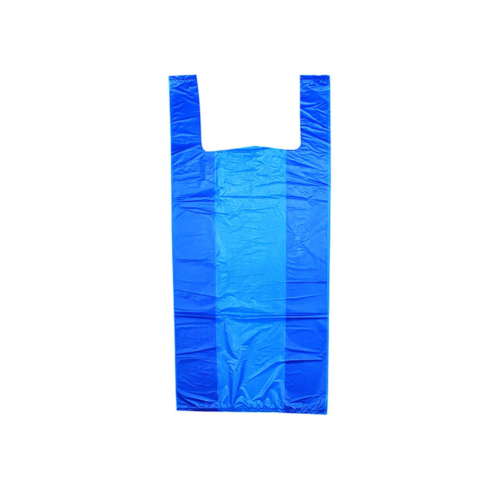 Blue Plastronic T-Shirt Bag