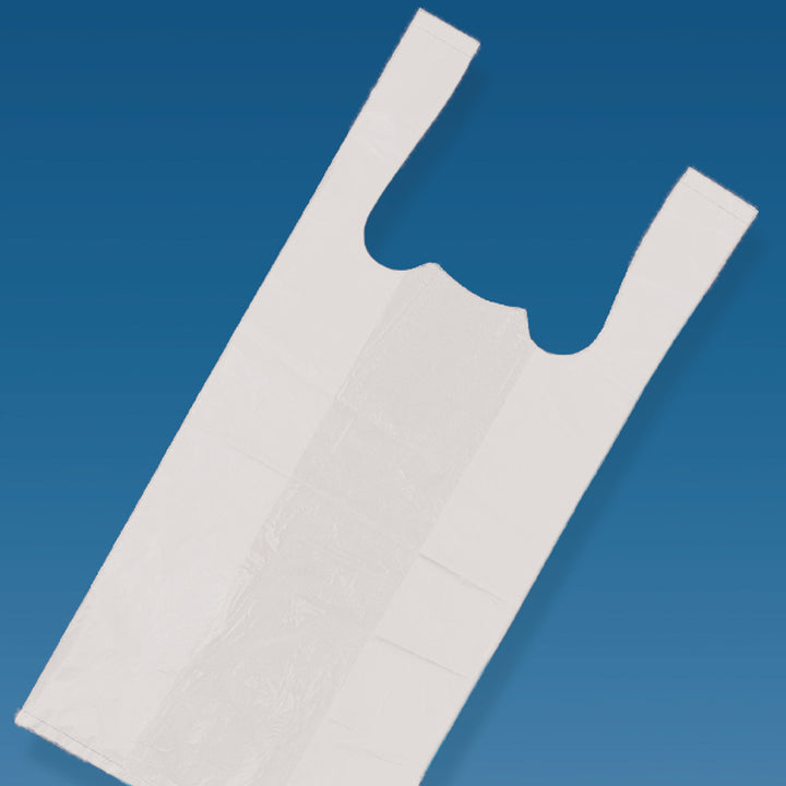 White Economy T-Shirt Bag