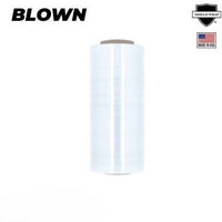 12" x 1500' 80 Gauge Blown Hand Wrap Stretch Film