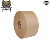 2.75" x 375' Shield Kraft Economy Grade Reinforced Water-Activated Gum Carton Sealing Tape