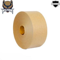 2.75" x 450' Shield Kraft Industrial Grade Reinforced Water-Activated Gum Carton Sealing Tape