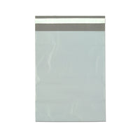 19" x 24" 2 Mil White Poly Mailers Non-Perforated