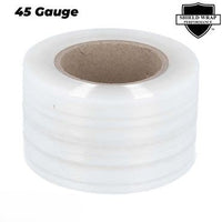 3" x 1000' 45 Gauge Narrow Width Banding Film Stiff High Performance