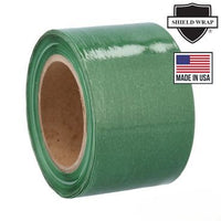 3" x 1000' 80 Gauge Green Narrow Width Banding Film
