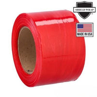 3" x 1000' 80 Gauge Red Narrow Width Banding Film