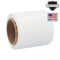 5" x 1000' 80 Gauge White Narrow Width Banding Film