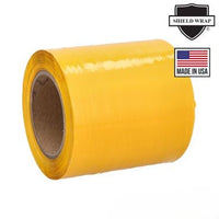 5" x 1000' 80 Gauge Yellow Narrow Width Banding Film
